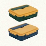 HỘP CƠM INOX 1 TẦNG 4 NGĂN