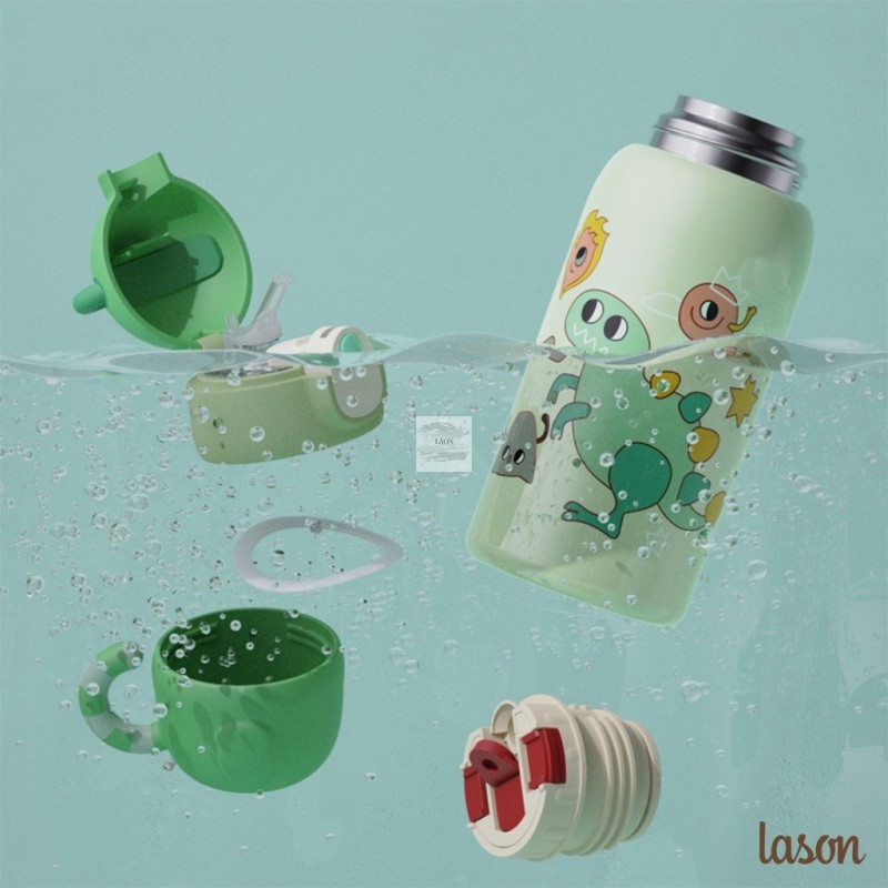 BÌNH GIỮ NHIỆT TRẺ EM HIỂN THỊ NHIỆT ĐỘ