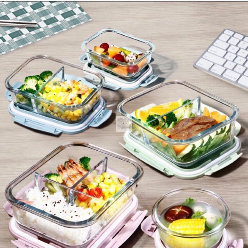 HỘP CƠM THUỶ TINH 2 NGĂN